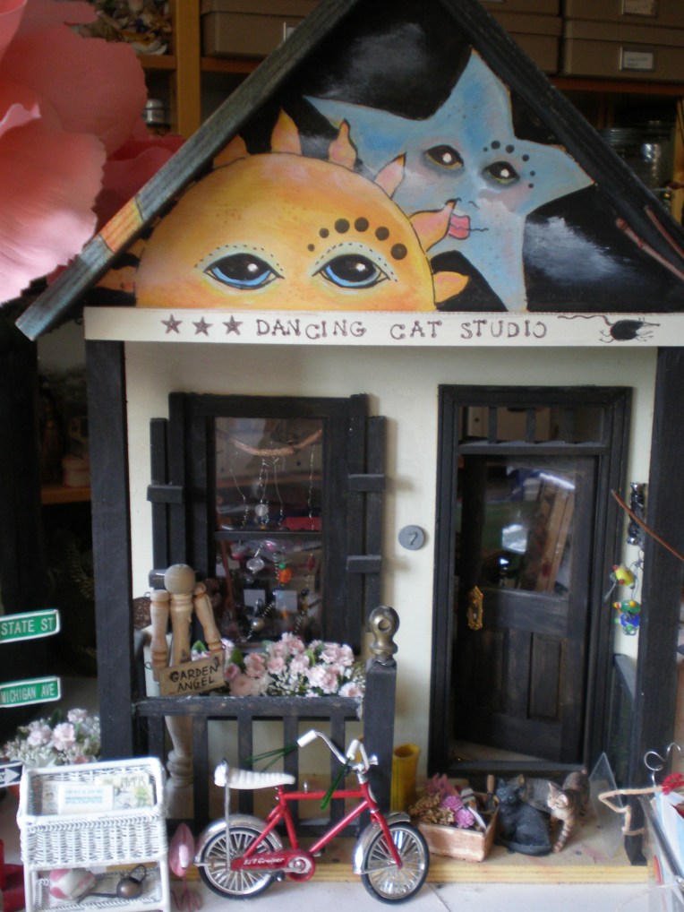 Front of dollhouse