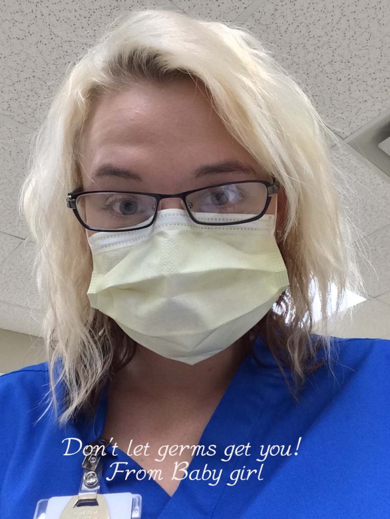 One of my many texts from Baby girl. 