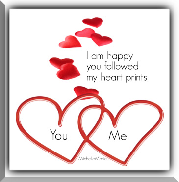 iamhappyyourfollowedmyheartprints