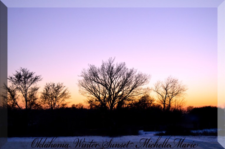OklahomaWinterSunset